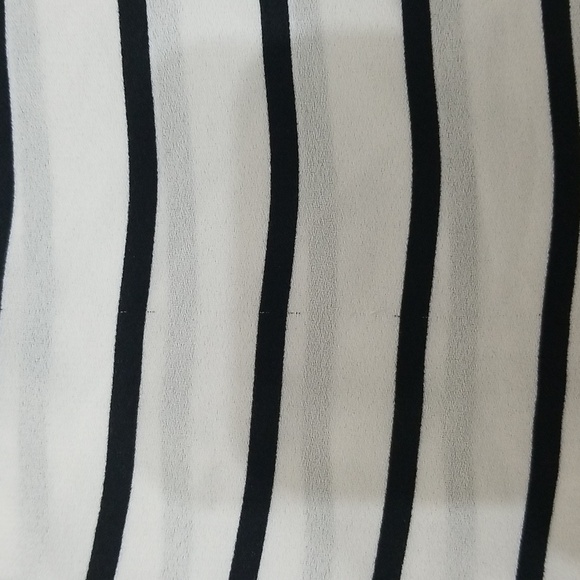 (XL) Daniel Rainn Striped Nautical Flowy Blouse Business Casual Sailor Modern - Picture 8 of 8